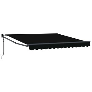 vidaXL Auvent Noir 300 x 250 x 165 cm Polyester