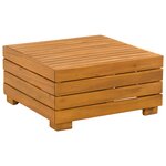 vidaXL Ensemble de canapés d'extérieur avec coussin 11 Pièce Marron
