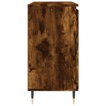 vidaXL Buffet chêne fumé 104x35x70 cm bois d'ingénierie