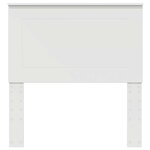 vidaXL Tête de lit Blanc 80 cm Bois d'ingénierie