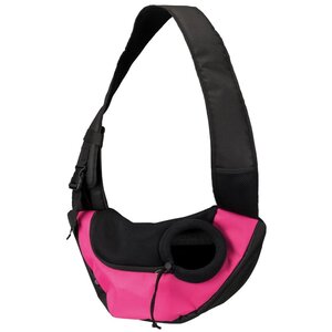 TRIXIE Sac de transport en élingue pour animaux Rose et Noir 28956