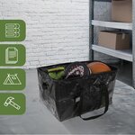 Pack and Move - Lot 2 Sacs Rangement - 55 x 35 x 30 cm - Poignées solides - Déménagement et Transport - Ultra Résistant - Réutilisable - 55L