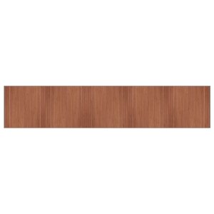 vidaXL Tapis rectangulaire marron 100x1000 cm bambou