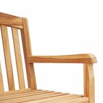 vidaXL Banc en Bois Sculpté en Rose 150 x 60 x 90 cm Naturel