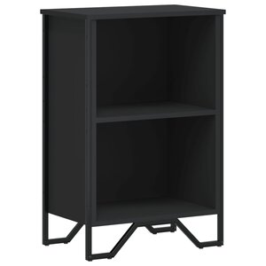 vidaXL Bibliothèque noir 50x31x74 5 cm bois d'ingénierie