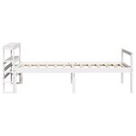 vidaXL Lit pour personne âgée avec tête de lit sans matelas 75x190 cm