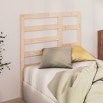 vidaXL Tête de lit 106x4x104 cm bois massif de pin