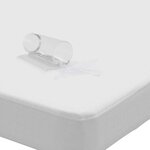 vidaXL Protège-matelas blanc 140x200 cm imperméable