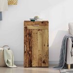 Buffet vidaXL en bois ancien 30x42 5x93 cm en bois aggloméré