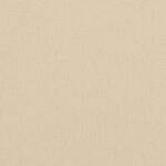 vidaXL Coussin de banc de jardin beige 100x(50+50)x7 cm tissu oxford