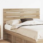 vidaXL Tête de lit Chêne Sonoma 160 cm Bois d'ingénierie