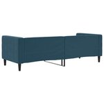 vidaXL Lit de repos sans matelas bleu 80x200 cm velours