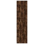 vidaXL Garde-robe chêne fumé 100x50x200 cm bois d'ingénierie