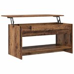 vidaXL Table basse Bois Ancien 80 x 50 5 x 41 5 cm Bois d'ingénierie