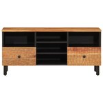 vidaXL Meuble TV 100x33x46 cm bois d'acacia solide