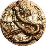 WINGED DRAGON OF WEALTH 9 Dragons Series 5 Once Argent Monnaie 18888 Francs Chad 2024