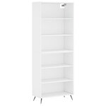 vidaXL Buffet blanc 69 5x32 5x180 cm bois d'ingénierie