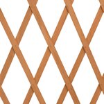 vidaXL Clôture en treillis de jardin Orange 180x100 cm Bois de sapin
