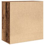 vidaXL Buffet avec tiroir Vieux bois 79 x 38 x 80 cm Bois d'ingénierie