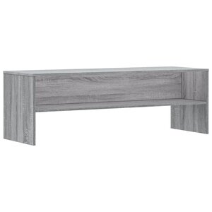 vidaXL Meuble TV sonoma gris 120x40x40 cm bois d'ingénierie