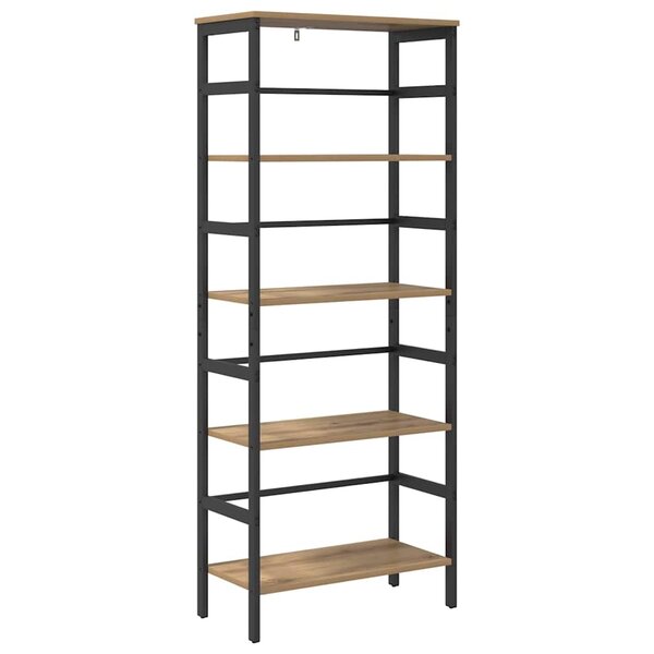 vidaXL Étagère Chêne artisanal 60 x 29 5 x 149 cm Bois d'ingénierie