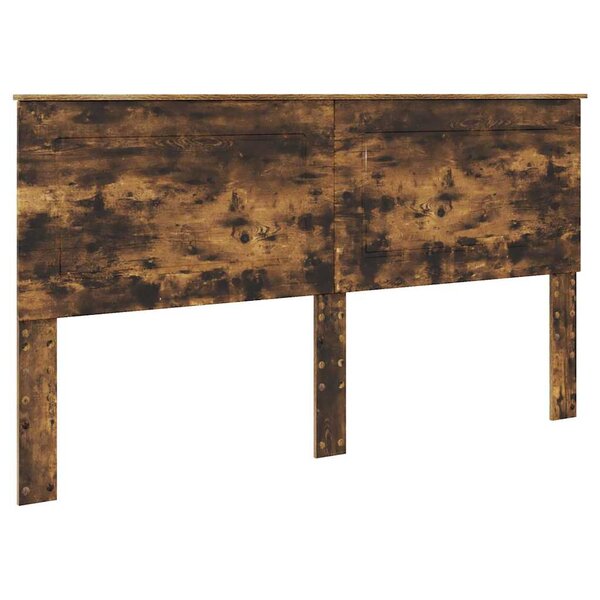 vidaXL Tête de lit Chêne fumé 180 cm Bois d'ingénierie