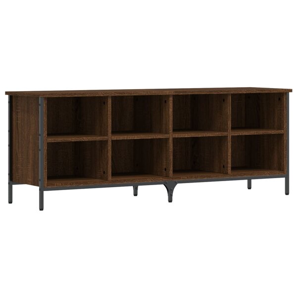 vidaXL Armoire à chaussures chêne marron 131x35x50cm bois d'ingénierie