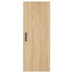 vidaXL Armoire murale chêne sonoma 34 5x34x90 cm