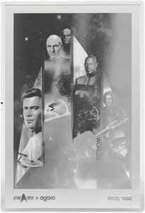 Pièce de monnaie en Argent 2 Dollars g 31.1 (1 oz) Millésime 2026 Star Trek Capitains EXPLORE UNKNOWN WORLDS