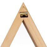 2 étagères murales bois montagne 37 x 30 cm