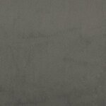 vidaXL Têtes de lit 2 Pièces Gris foncé 72x5x78/88 cm Velours