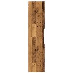 vidaXL Armoire de salle de bain suspendue vieux bois bois d'ingénierie