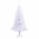 vidaXL Arbre de Noël artificiel avec support 150 cm 380 branches