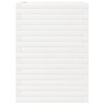 vidaXL Jardinière blanc 50x50x68 5 cm bois de pin massif