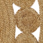 vidaXL Tapis de surface Naturel 152 x 245 cm Jute