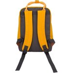 ABBEY Petit sac a dos en polyester 300T - Doublure 100% polyester - Dimensions 24 x 10 x 33 cm - Jaune