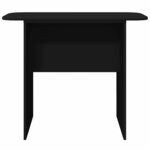vidaXL Table console Noir 93 x 40 x 75 cm Bois d'ingénierie