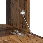 vidaXL Meuble TV 3 Pièces Marron 60 x 30 x 30 cm Bois d'ingénierie