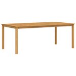vidaXL Ensemble de salle à manger pour jardin 5 Pièces Marron