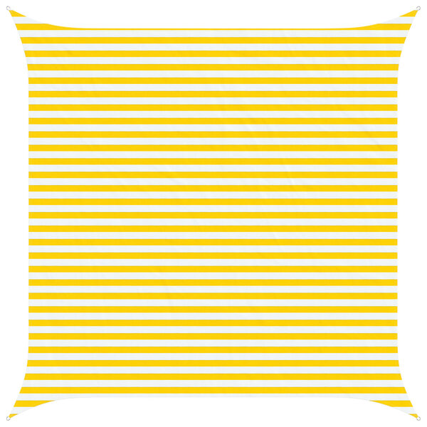 vidaXL Voile d'ombre 4 x 4 m 100   polyester Oxford Carré