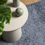 vidaXL Tapis shaggy PAMPLONA poils longs moderne bleu 200x200 cm