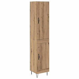 vidaXL Haut Armoire Chêne artisanal 69 5 x 34 x 180 cm