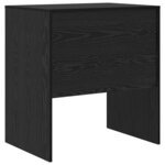vidaXL Bureau Autre Chêne noir 70 x 50 x 76 cm Bois d'ingénierie