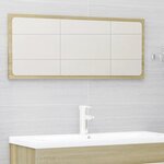 vidaXL Ensemble de meubles de bain 2 Pièces Chêne sonoma Aggloméré