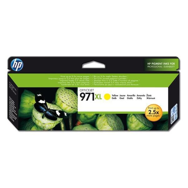 Cartouche hp 971xl - jaune (cn628ae)