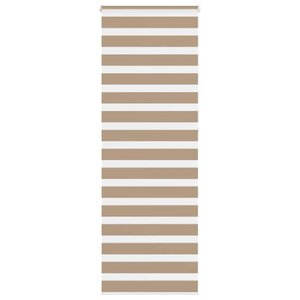 vidaXL Store zèbre marron sable largeur du tissu 70 9 cm polyester