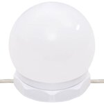 vidaXL Coiffeuse avec LED sonoma gris 60x40x140 cm