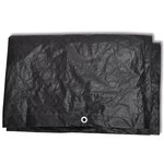 vidaXL Housses de salon de jardin 2 Pièces Rotin 8 œillets 172x113 cm
