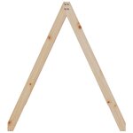 vidaXL Toit de lit pour enfants 209x95 5x88 cm bois de pin massif