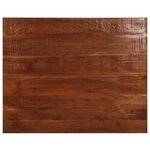 vidaXL Dessus de table 100x80x3 8cm rectangulaire bois massif récupéré
